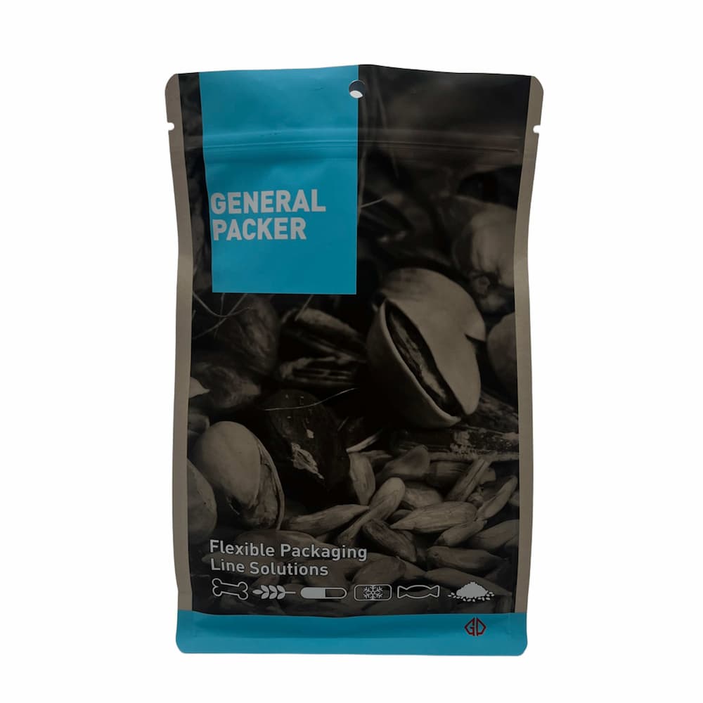 Custom Zipper Flat Bottom Pouch Manufacturer