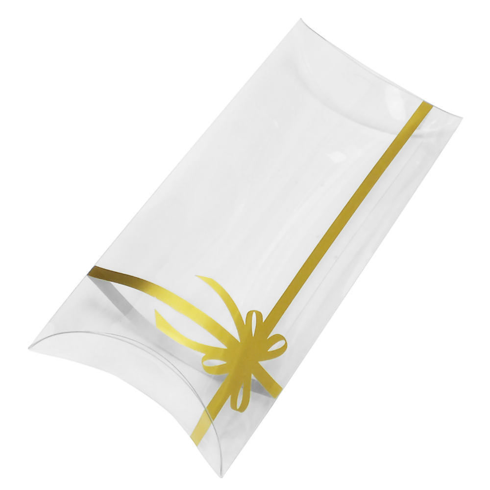Custom Small Transparent Plastic Pillow Box