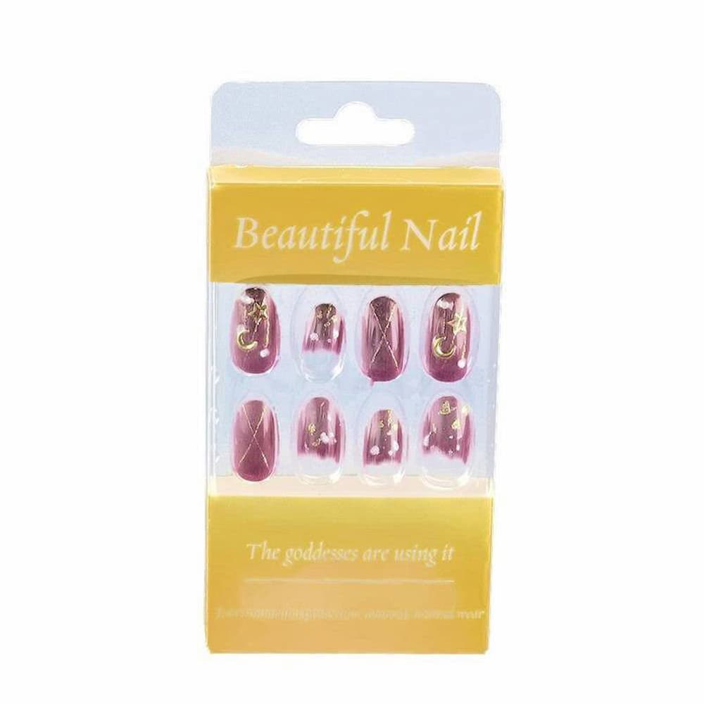 Press-On Nails Box With Euro Hook
