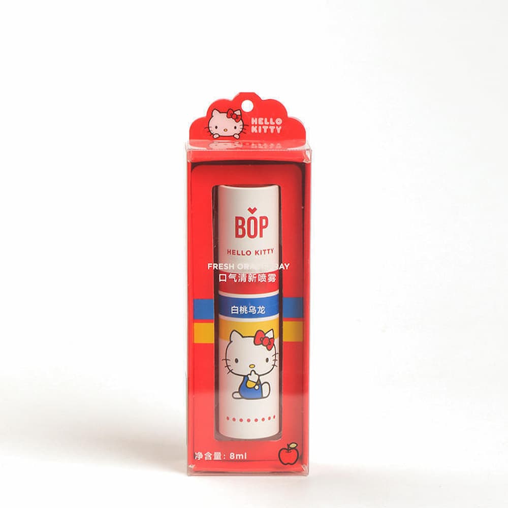 Clear PET Breath Spray Box