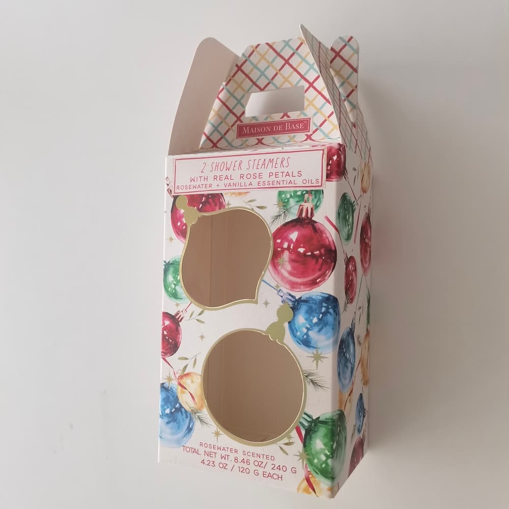 Christmas carry gift box with handle