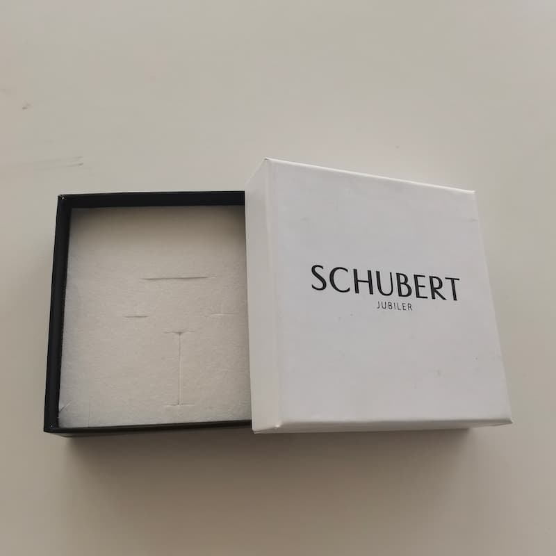 Custom logo printed earring packaging box