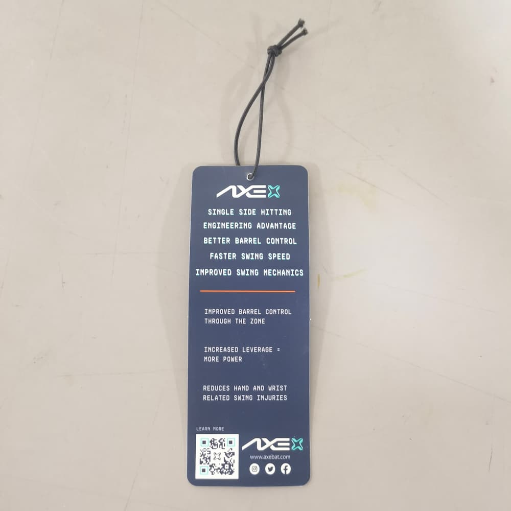 Customized sports equipment hang tags Customized sports equipment hang tags